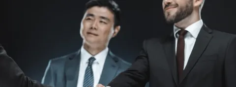 Socios de un joint venture.