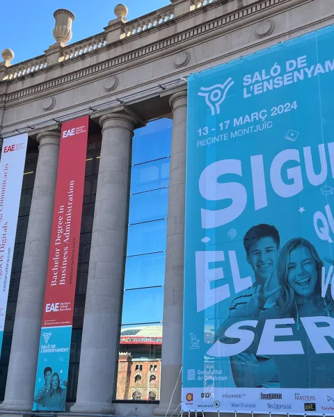 EAE se presentó en el Saló de l’Ensenyament 2024 en la Fira Barcelona