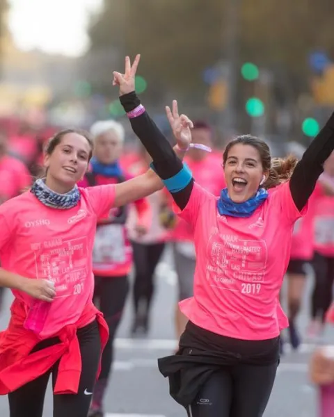 Marea rosa carrera mujer Barcelona